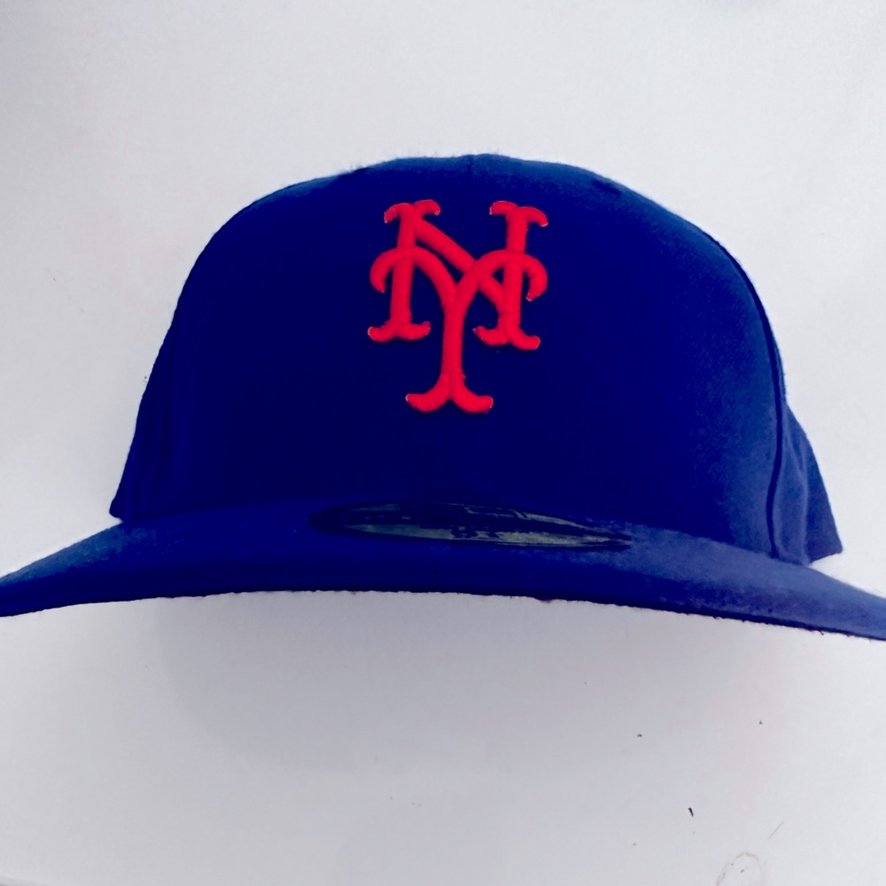 New Era 59FIFTY New York Mets Fitted Cap Size 6 7/8 (Blue)